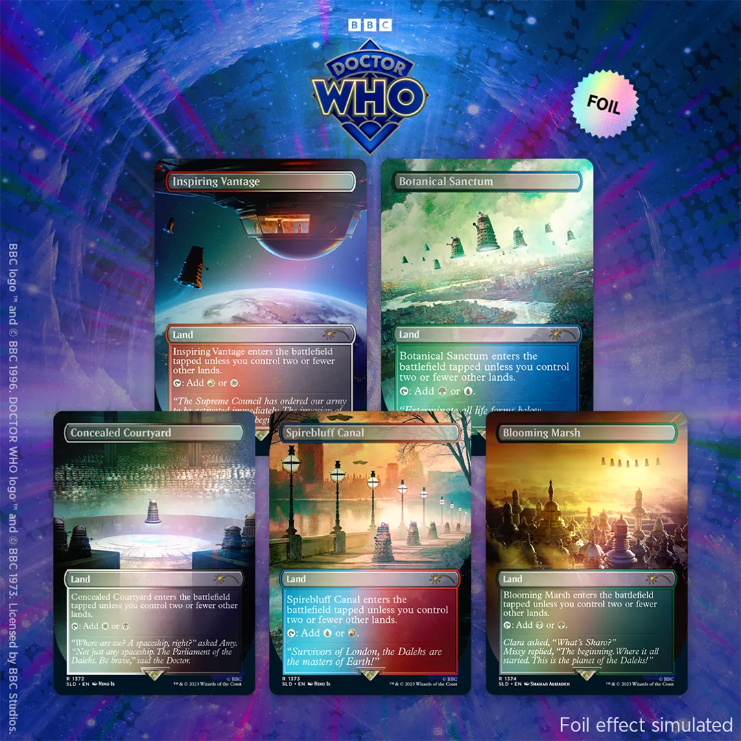 Secret Lair Drop - Secret Lair x Doctor Who: The Dalek Lands [Traditional Foil Edition]