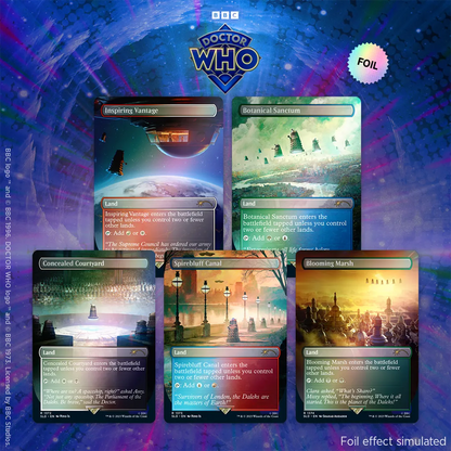 Secret Lair Drop - Secret Lair x Doctor Who: The Dalek Lands [Traditional Foil Edition]