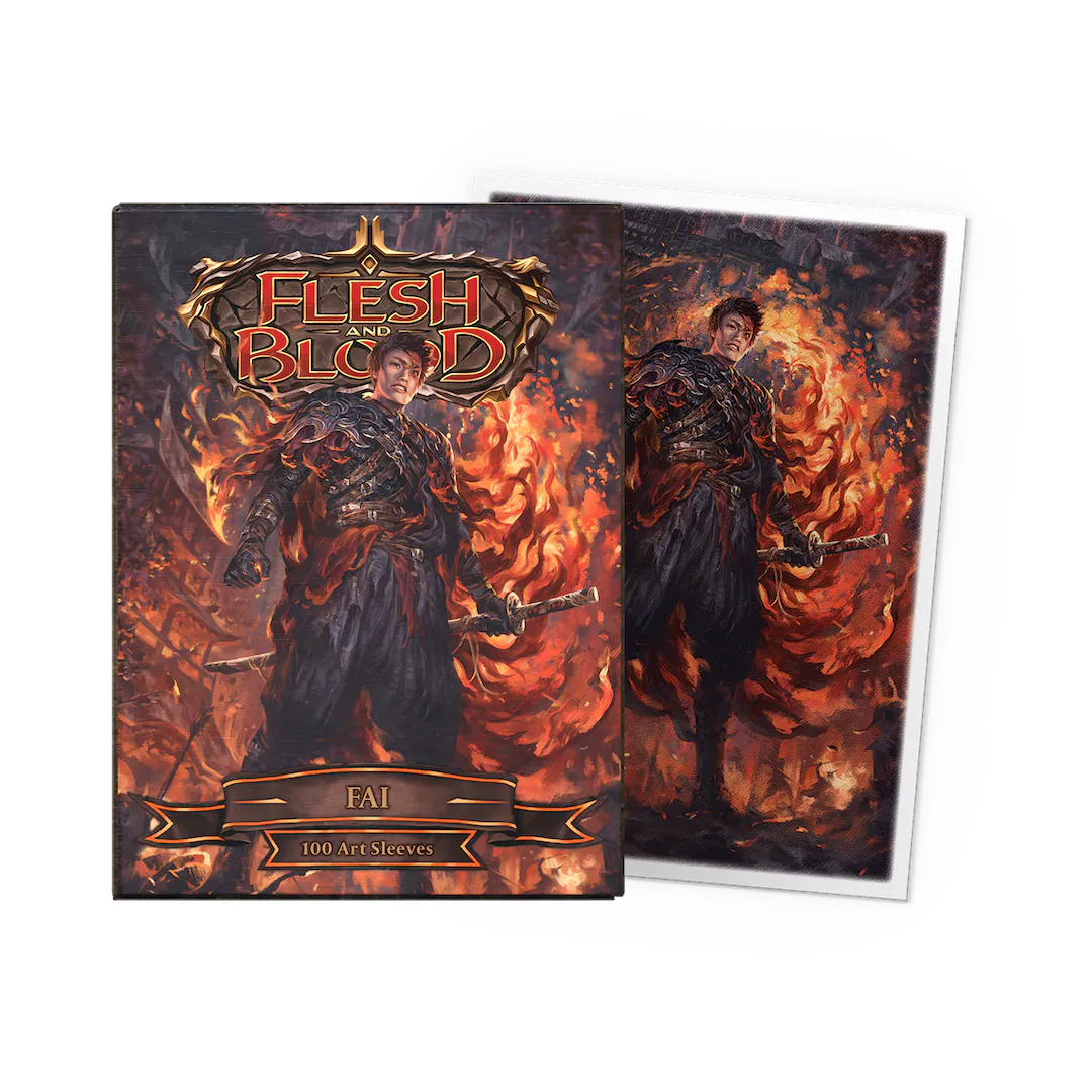Dragon Shield Card Sleeves - Flesh & Blood Art Sleeves 100Ct Pack