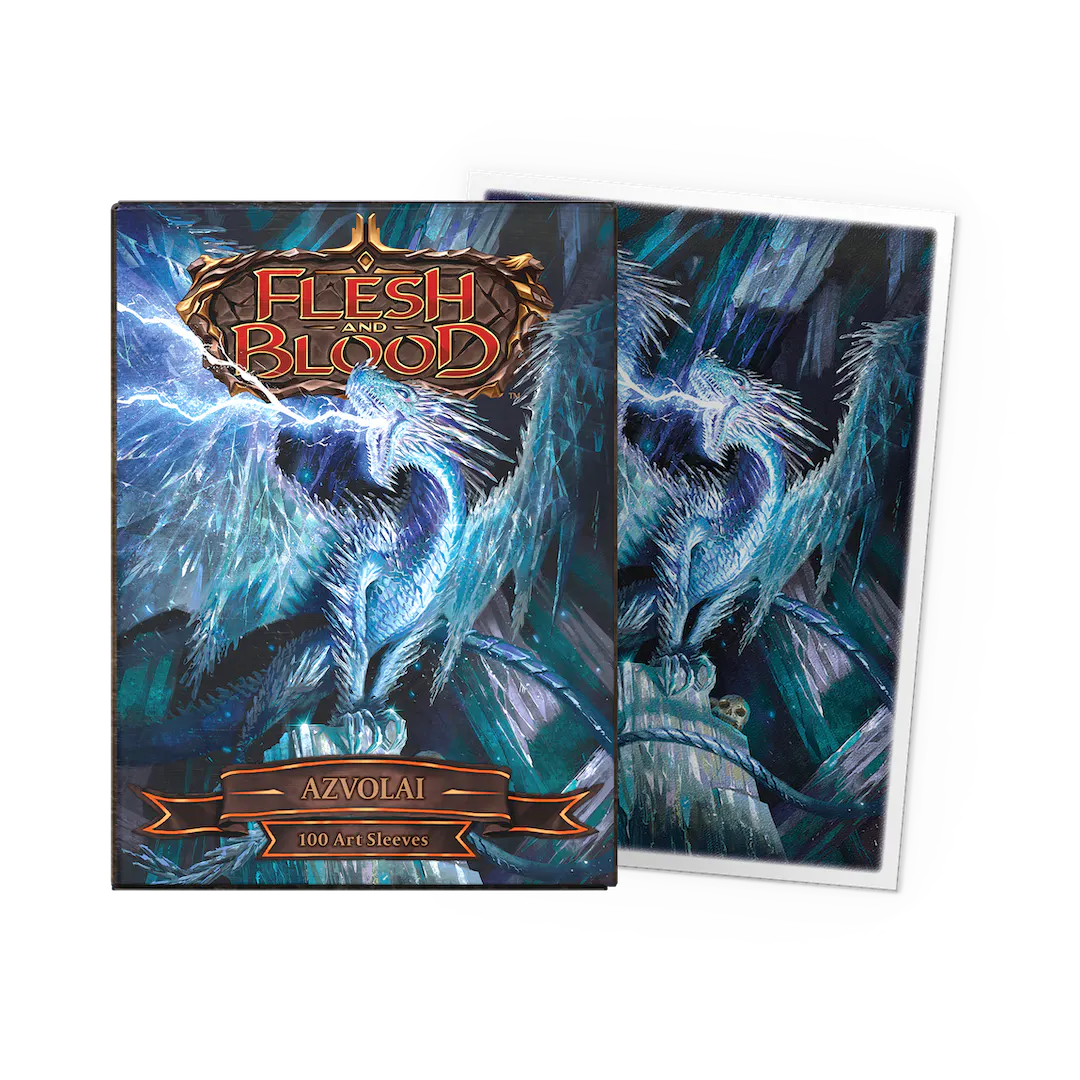 Dragon Shield Card Sleeves - Flesh & Blood Art Sleeves 100Ct Pack