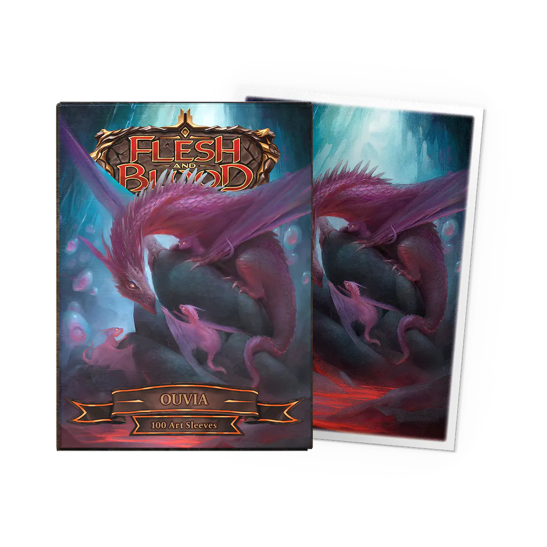 Dragon Shield Card Sleeves - Flesh & Blood Art Sleeves 100Ct Pack