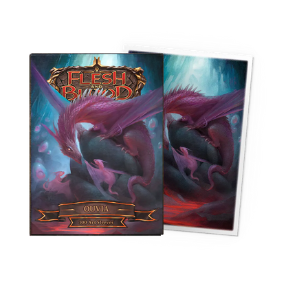 Dragon Shield Card Sleeves - Flesh & Blood Art Sleeves 100Ct Pack