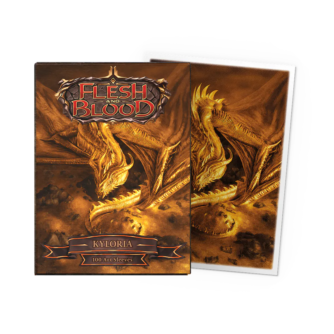 Dragon Shield Card Sleeves - Flesh & Blood Art Sleeves 100Ct Pack