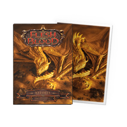 Dragon Shield Card Sleeves - Flesh & Blood Art Sleeves 100Ct Pack