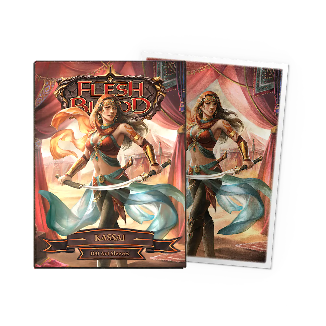 Dragon Shield Card Sleeves - Flesh & Blood Art Sleeves 100Ct Pack