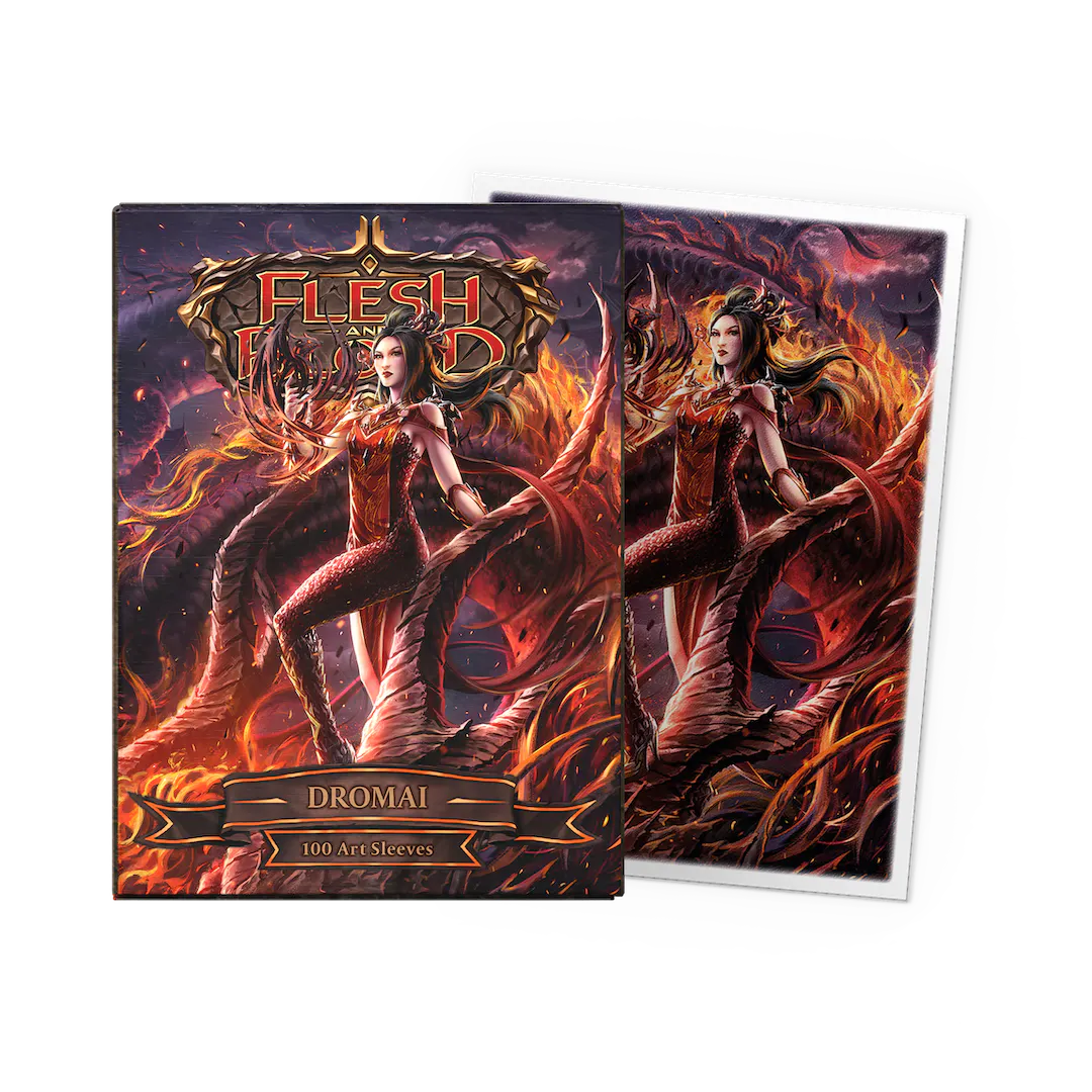 Dragon Shield Card Sleeves - Flesh & Blood Art Sleeves 100Ct Pack