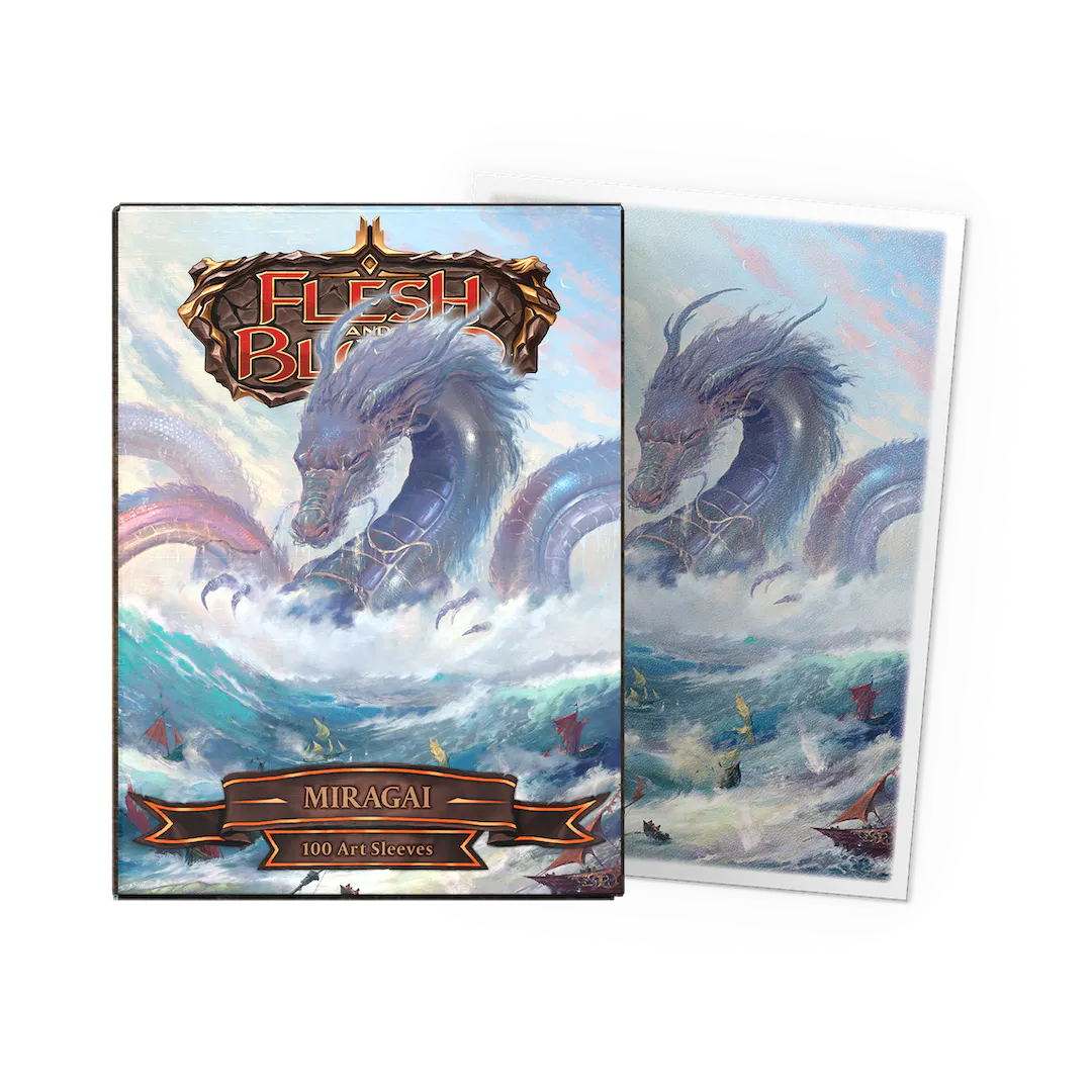 Dragon Shield Card Sleeves - Flesh & Blood Art Sleeves 100Ct Pack