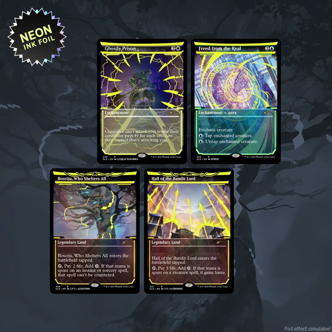 Secret Lair Drop - Showcase: Neon Dynasty [Neon Ink Foil Edition]